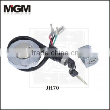 OEM High Quality Motorcycle lock sets , motorcycle fuel tank plastic caps lock