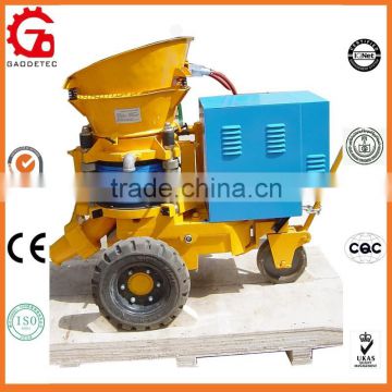 High quality and advanced technology shotcrete machine for protecting slope