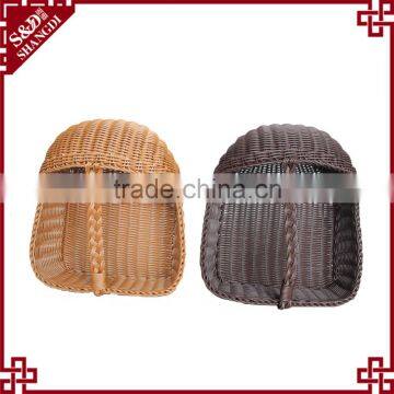 Beautiful Plastic Weave Basket for Hotels Shoes Storage