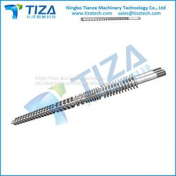 Parallel Twin Screws and Barrel for Plastic Making Machine photo-2