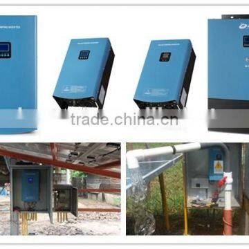 1 or 3 phase 220/240v solar pumping inverter HSPH750L over flow protection