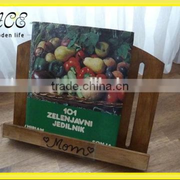 Wooden Phone Stand Cookbook Holder iPad Holder Mothers Day Gift Christmas Gift