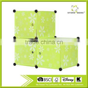 PP Combination Storage Shelf ,DIY Children's Toy Chest Storage Cabinets photo-3