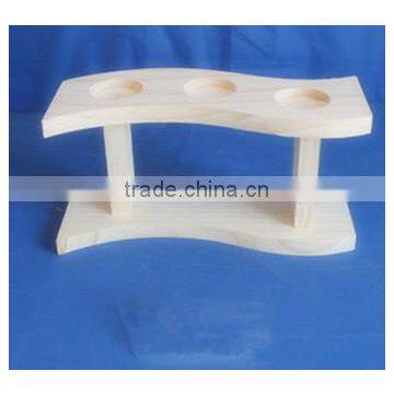2015 New Design Natural High Quality Wood Candle Stand Wholesale Craft photo-3