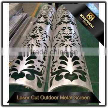 Architectural Aluminum Decorative Indoor Curved Metal Garden Fencing photo-4