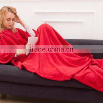New Arrival Snuggie Blanket With Sleeves For Winter, Lazy Fleece Blanket Warm Blanket For TV Time/Leisure/ Reading /Bed photo-6