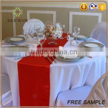 Satin Wedding Table Runners for Decoration photo-2