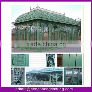 Commercial glass greenhouse /Victorian greenhouse /greenhouse tempered glass