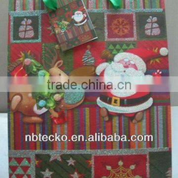 Hot selling Christmas paper gift bag