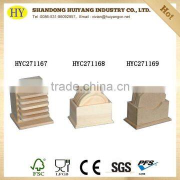 promotional MDF waterproof tea coffee wood coaster