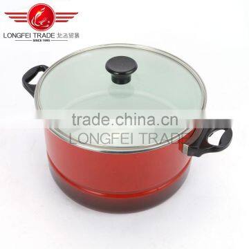 Yiwu New Design High Quality 3pcs Enamel Porcelain Enamel Cookware Set Wholesale photo-3