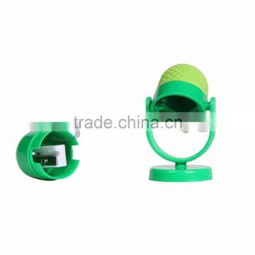 LE70001 Microphone Shaped Eraser With Pencil Sharpener , Fancy Eraser Set photo-3