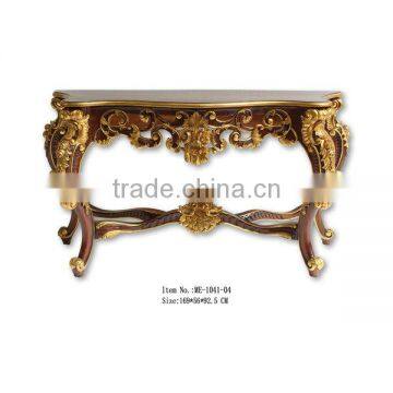 Hot Sale Luxury Vanity Gold Eagle Console Table photo-6