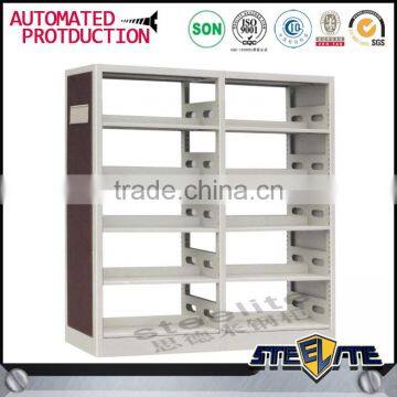 Modern Design Used Library Shelving Cheap Wooden Bookcase Furniture photo-4