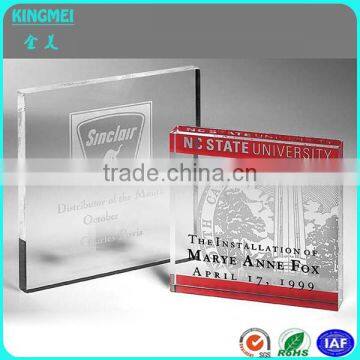 2016 Customized Crystal Printed and Engraving Paperweight for Gifts photo-5