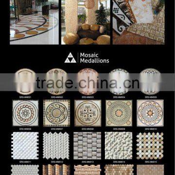 marble mosaic tile mosaic medallion pattern