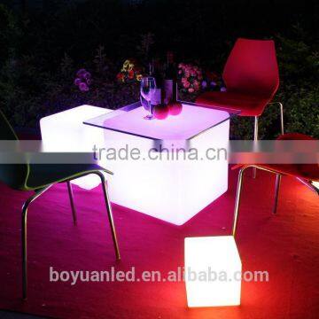 Modern Popular 16 Colors Changing Glowing Led Cube Tables photo-5