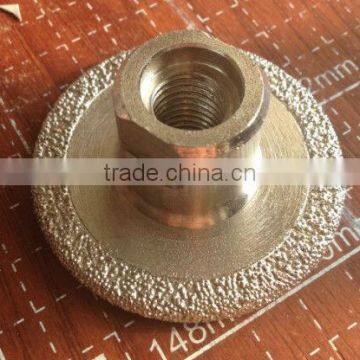 High quality Brazed DIAMOND grinding wheels for marbles/Vacuum Brazed Diamond G & P Tool