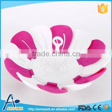 Creative Plastic Foldable Food Steamer photo-5
