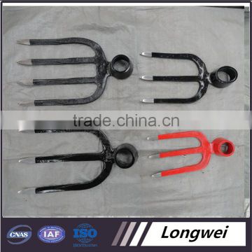 High quality agricultrual use hand steel pitch fork