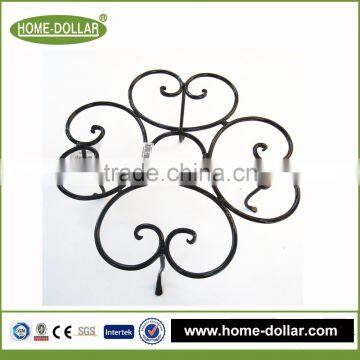 garden wire plant stands/wire mesh flower stand/outdoor garden wrought iron flower pot stands/metal garden pot stands