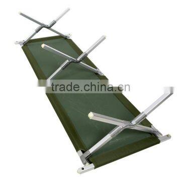 Army Folding Camping Cot Double Oxford Military Bed With Mosquito Net photo-5