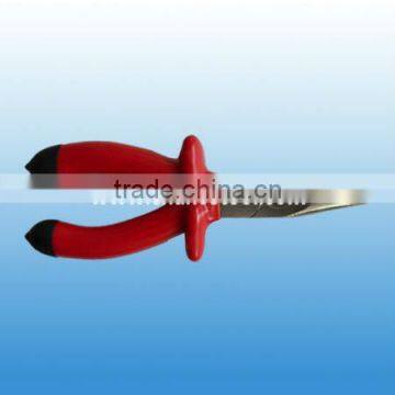 long nose plier double color TPR handle PSC003