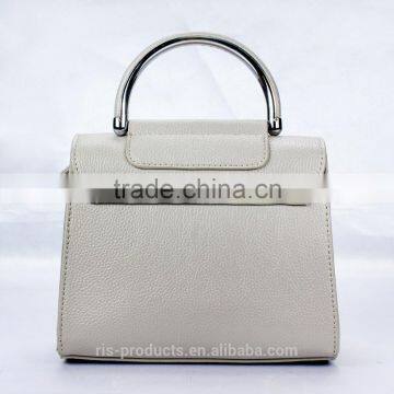 Latest Designer Metal Handle Tote Bags Customized Ladies Crossbody Bag photo-4