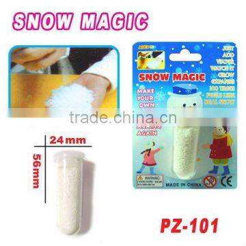 magic Christmas gifts of artificial snow