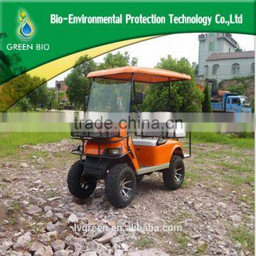 electric golf car with independent suspension used for huntting