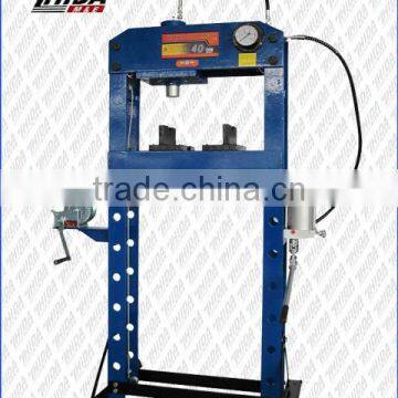 CE approved 40ton Hydraulic cylinder movable Shop Press