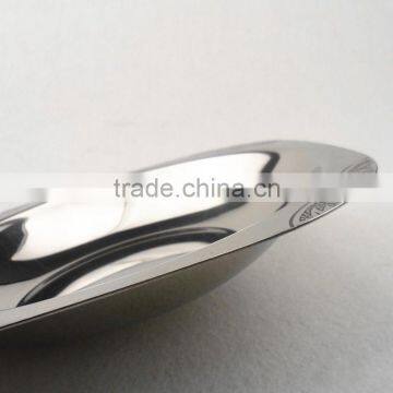 Custom Made Deep Thick Wall Stainless Steel Dinner Plate & Dishes