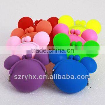 2014 spring summer hot selling candy color lady children cheap coin purse ,wholesale silicone coin purse