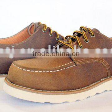 Moc Toe leather boots