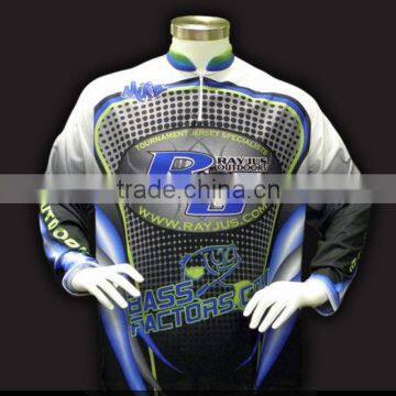 Z-4 sublimation custom fishing shirts