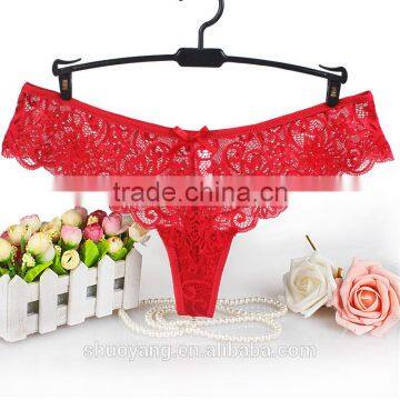 Factory Direct Sales S-XL Size Women Sexy Lace Underwear Briefs Panties Thongs G-string Pant photo-4