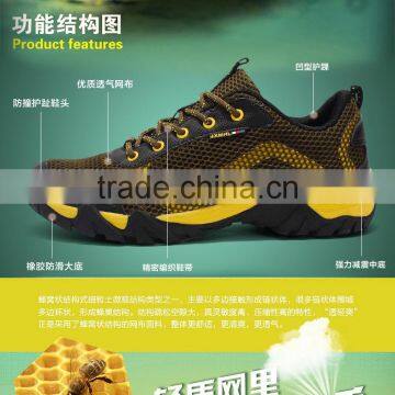 Outdoor Beautiful Brand Shoes Climbing Sport, Men Hiking Shoes Sport, Sand Walking Shoes Jogging photo-2