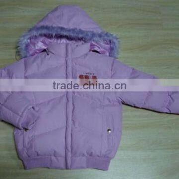 Girls' Padding Jacket In Stock photo-6