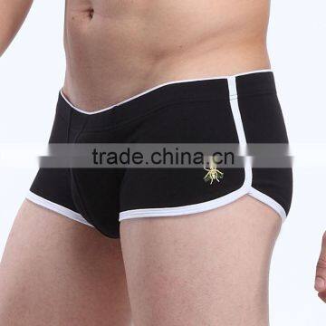 Custom Men's Underwear Factory Price Cotton Boer Shorts Underpants Low Waist Boer Breathable Men's Underwear 8 Color photo-2