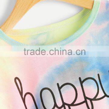 2017 New Arrival Baby Clothes Fashion Wholesale High Quality Hot Sale Short Sleeve Sublimation Printed Boutique Oem t Shirt photo-2