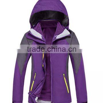 Wholesale Hot Sale Windproof Winter Hooded Softshell Jacket