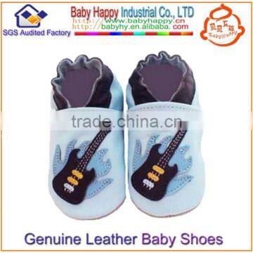 Leather material baby walker china shoes for baby crib shoes