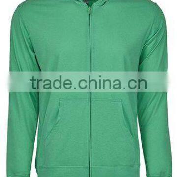 Next Level Apparel Unisex Sueded Full-Zip Hoody - Made From 60% Combed Ring-spun Cotton and 40% Polyester Sueded Jersey. photo-4