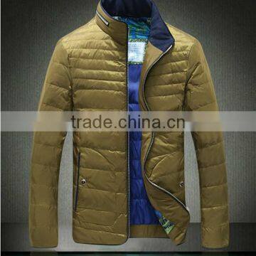 Top quality oem service down jacket male