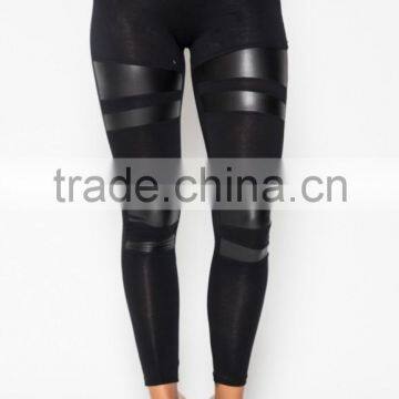 2015 New Design Wet Panels Sexy Leggings for Women photo-2