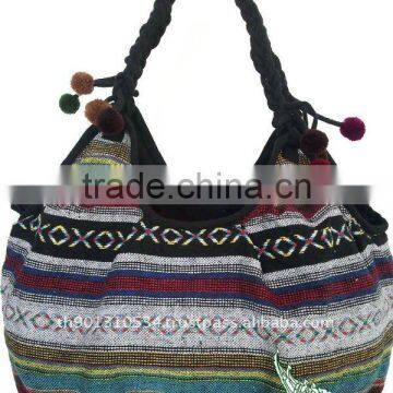 Thai Vintage HMONG Tribe Tote Bag Handbag THB 016