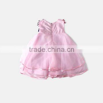 Unique Design Hot Sale Baby Girls Party Wear Dress photo-2