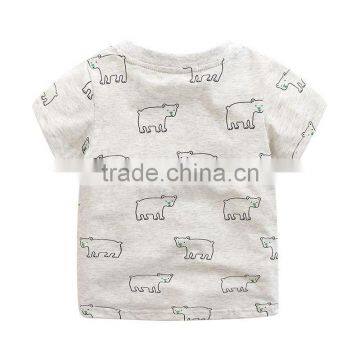 Wholesale Summer New Style Soft T-shirt Casual Boys Kids T-shirt photo-2