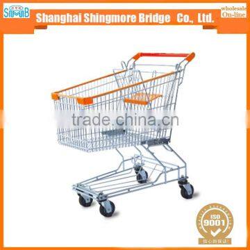 hot selling good quality Asian style 100L shopping trolley cart