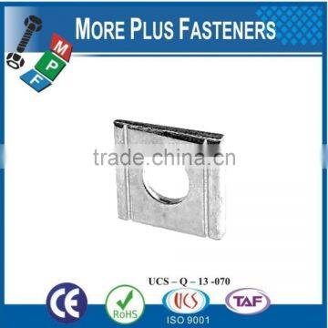Made in Taiwan DIN 434 Square Taper Washers for U Sections Zinc Plated photo-5